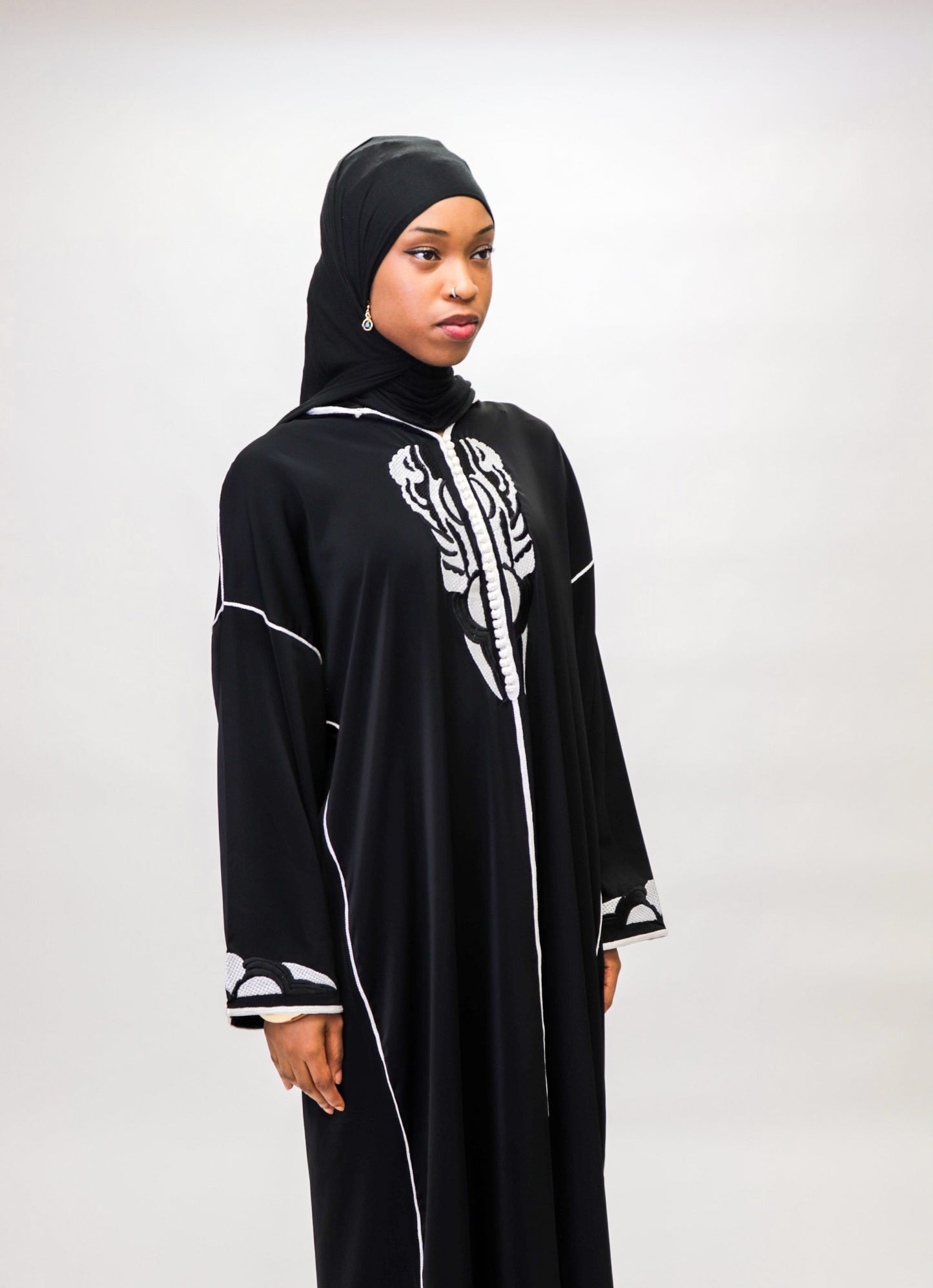 Dime Black Djellaba