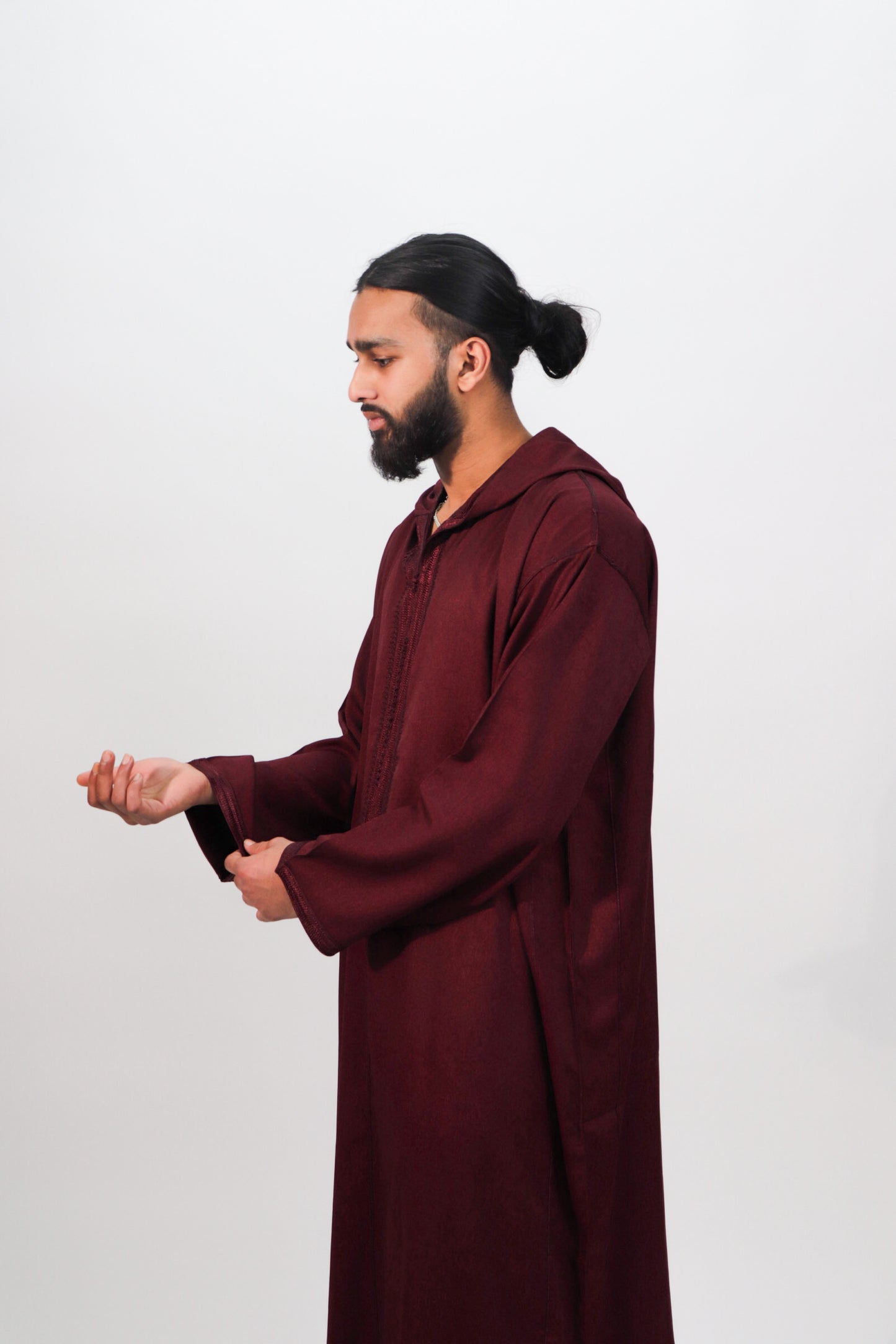 Sapphire Red Djellaba