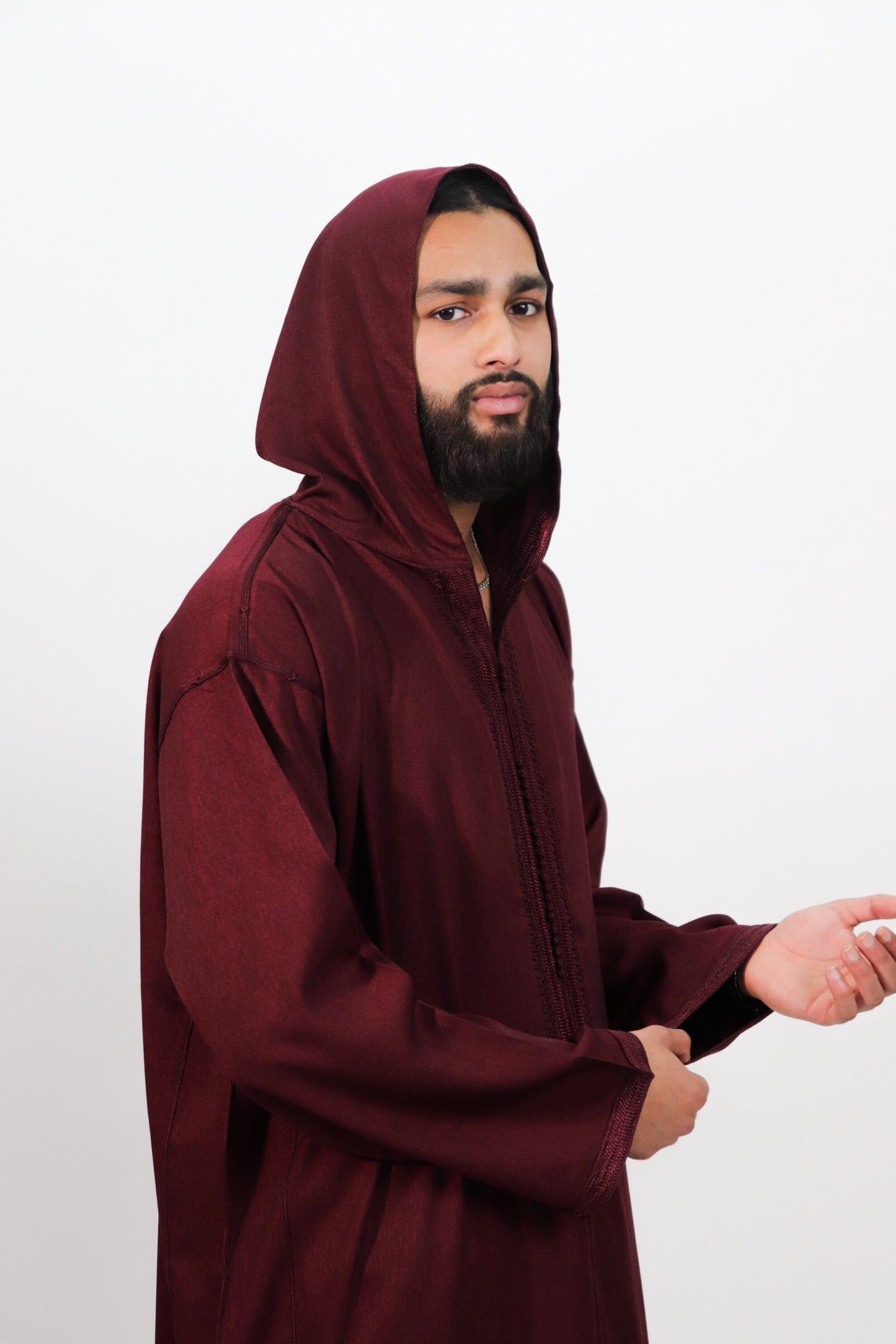 Sapphire Red Djellaba