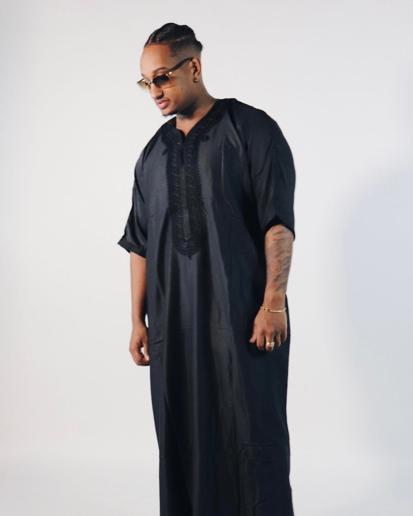 Anthracite Black Gandoura