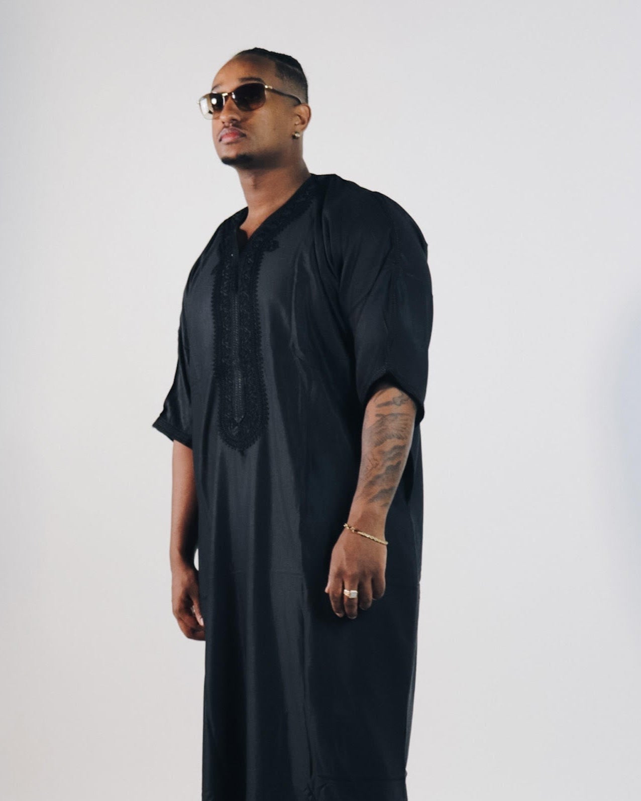 Anthracite Black Gandoura