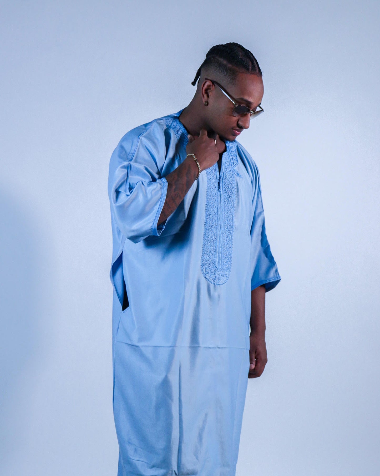 Sky Blue Gandoura