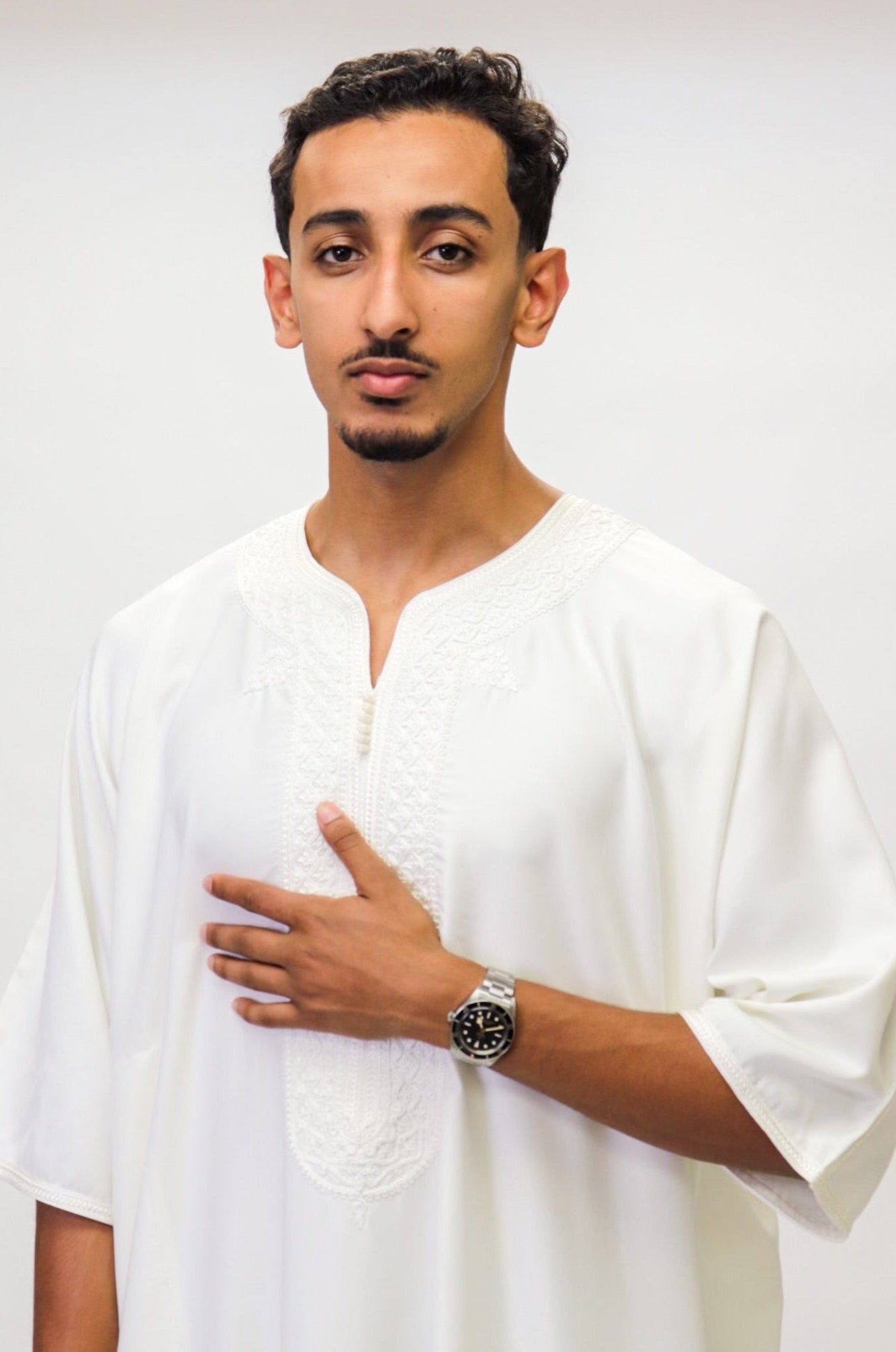Pure White Gandoura
