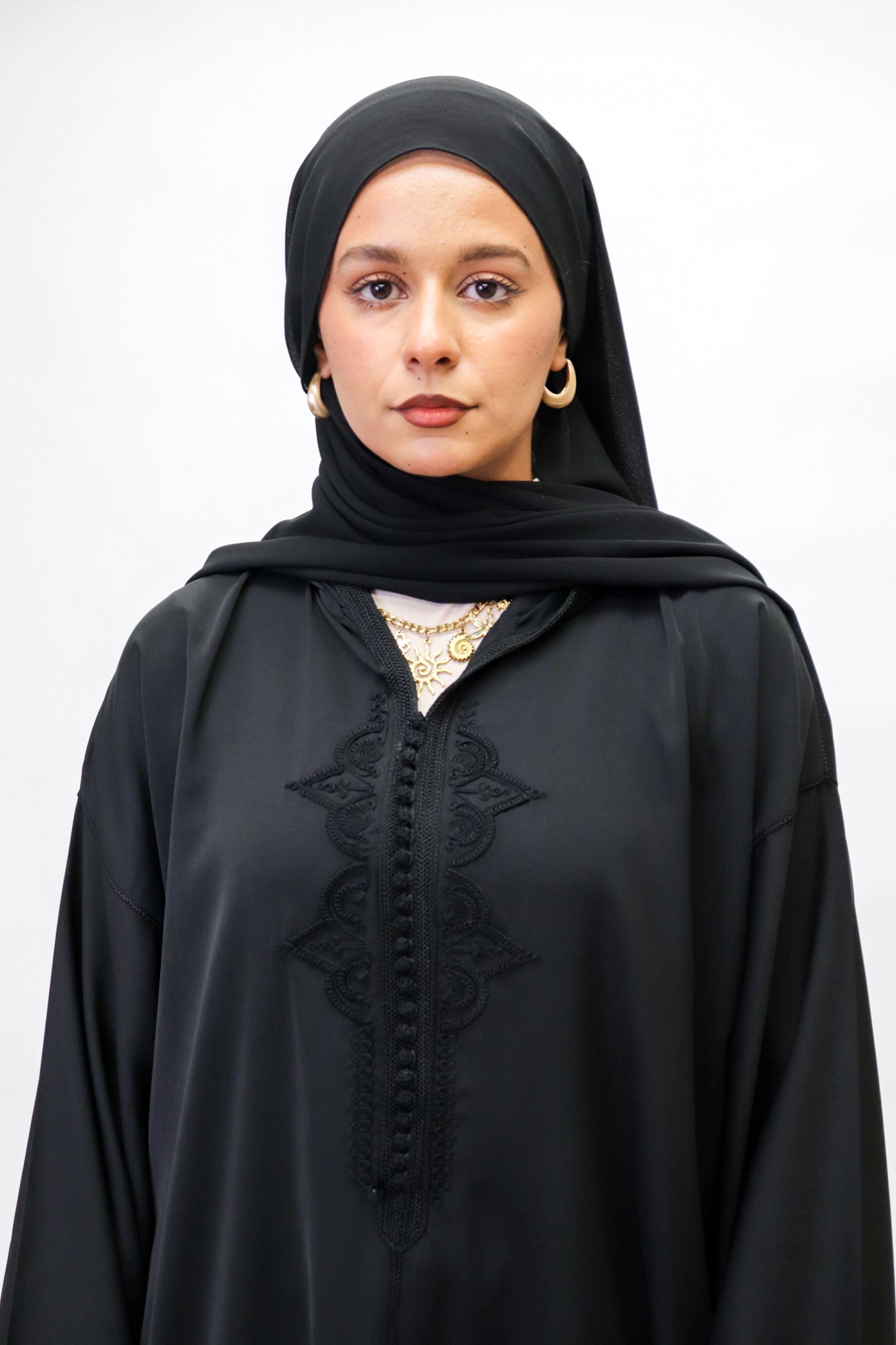 Noir Essence Djellaba