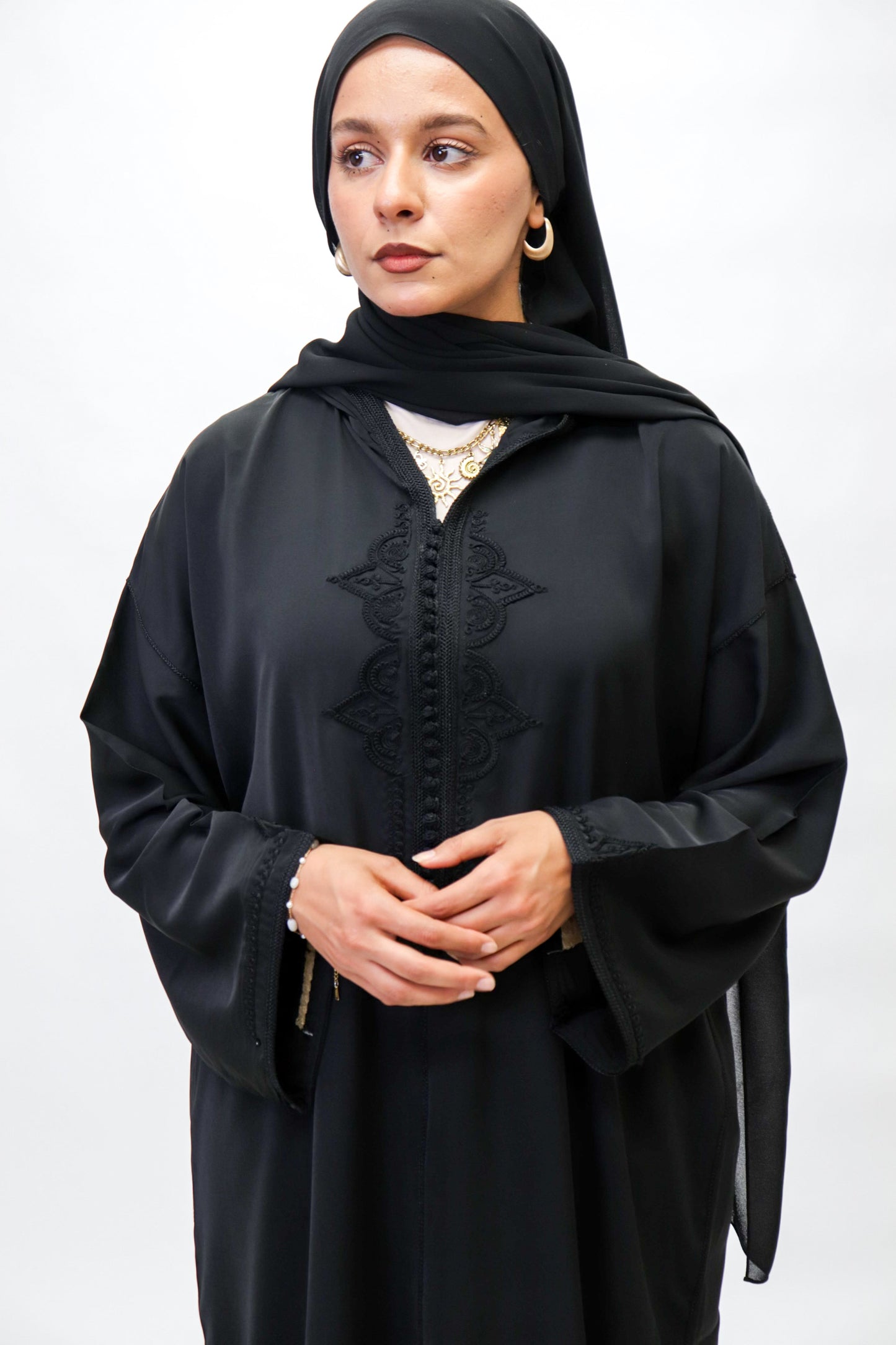 Noir Essence Djellaba
