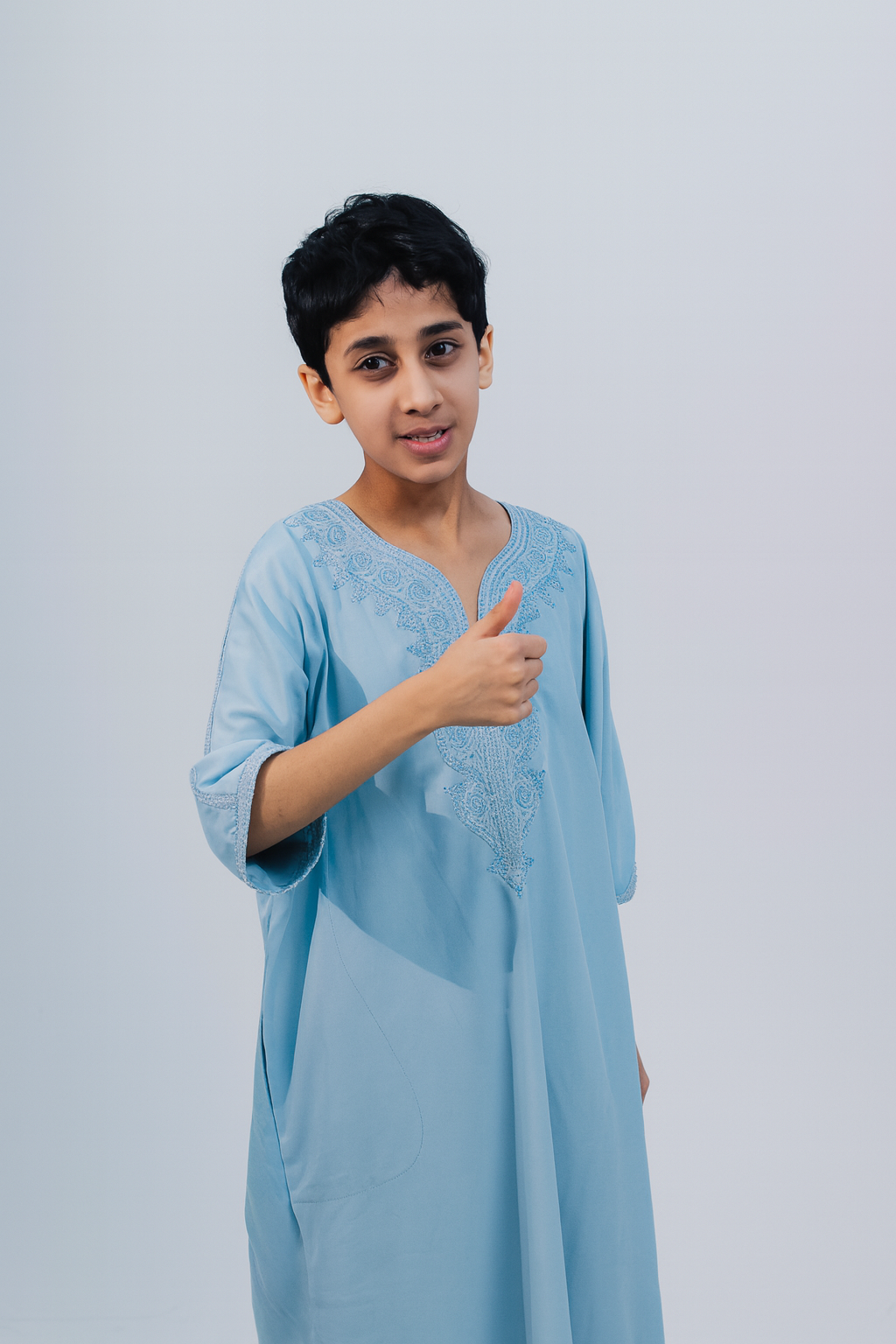 Sky Blue Kids Gandoura