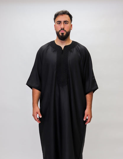 Anthracite Black Gandoura