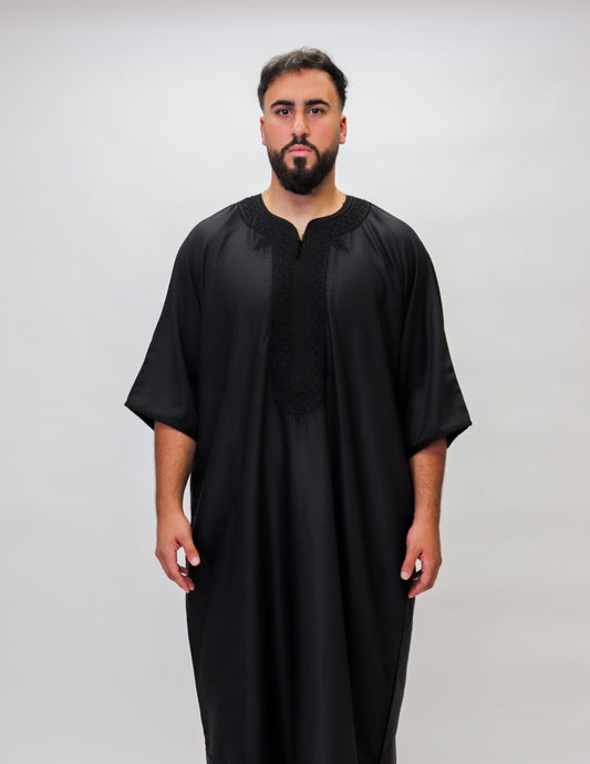 Anthracite Black Gandoura