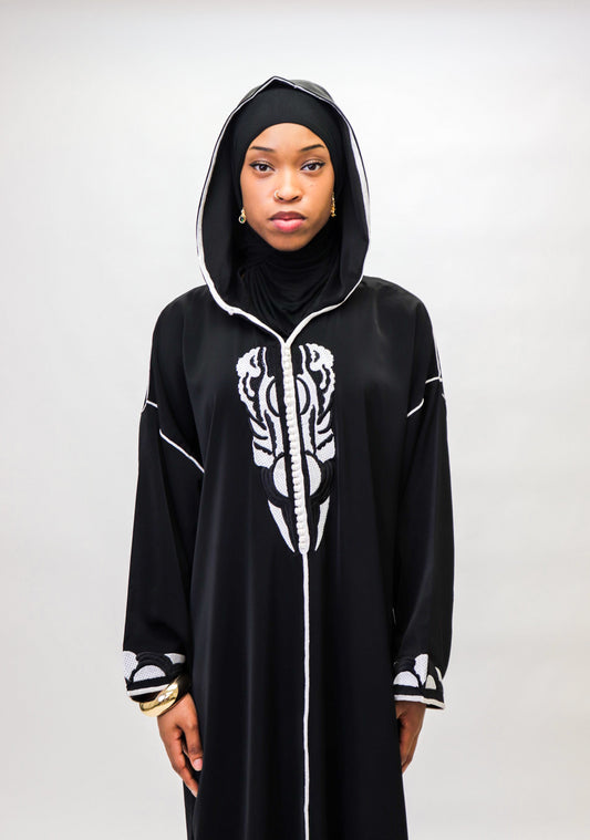 Dime Black Djellaba