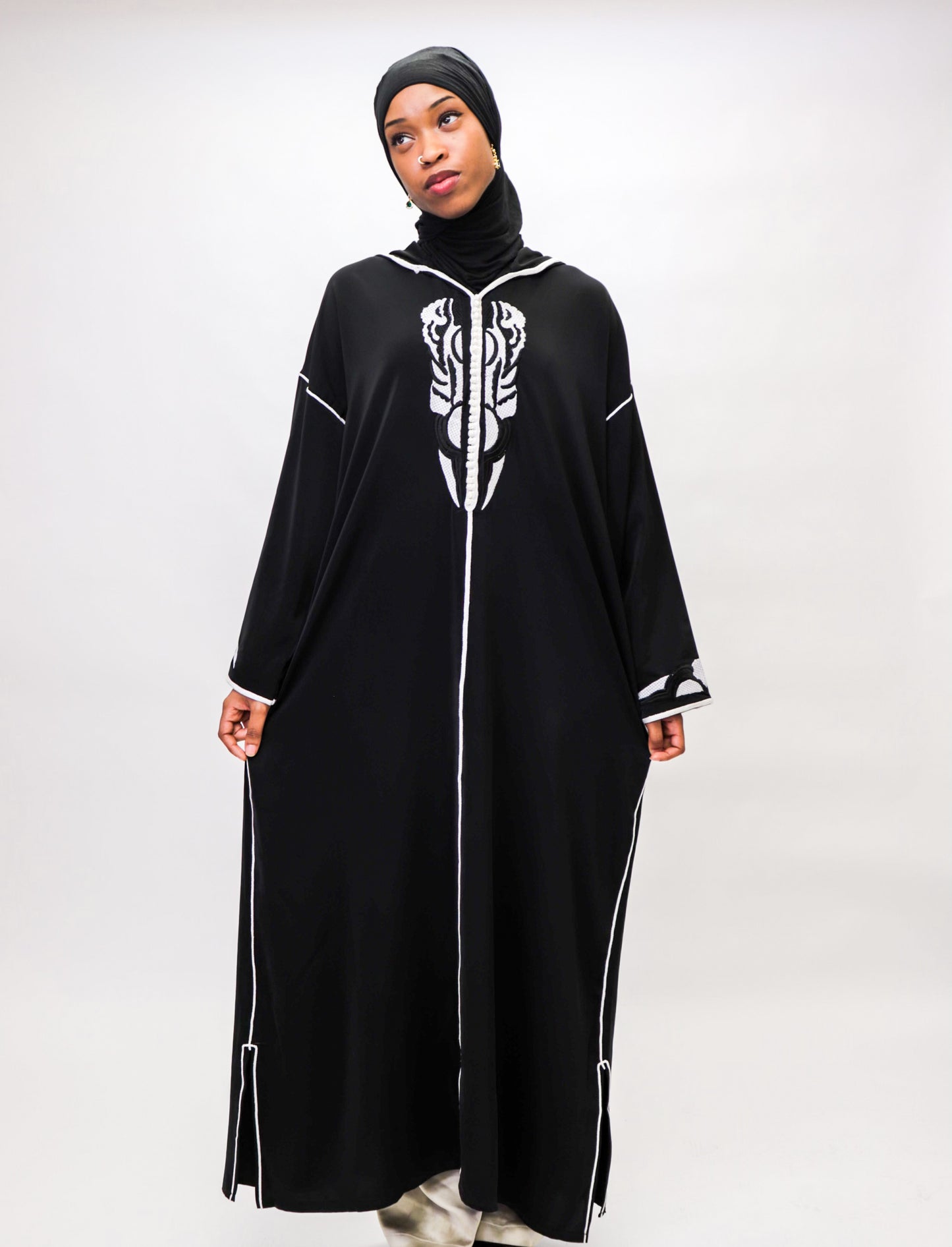 Dime Black Djellaba