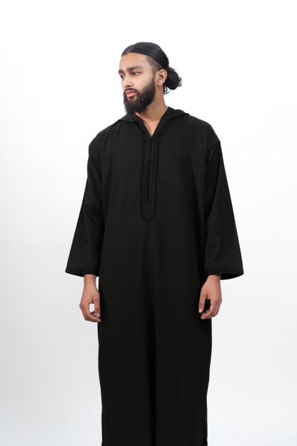 Anthracite Black Djellaba