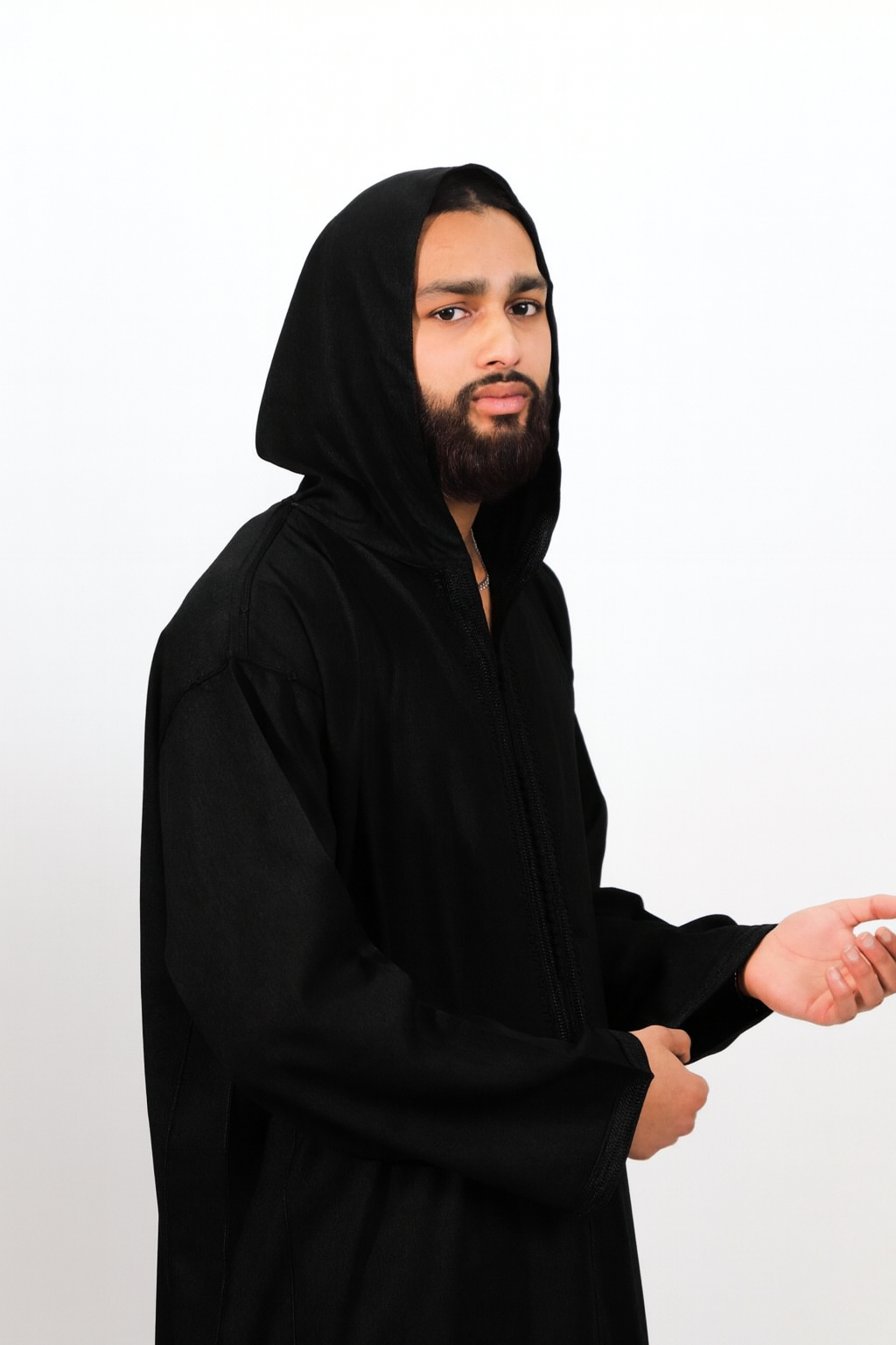 Anthracite Black Djellaba
