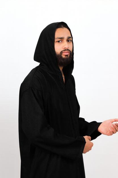 Anthracite Black Djellaba