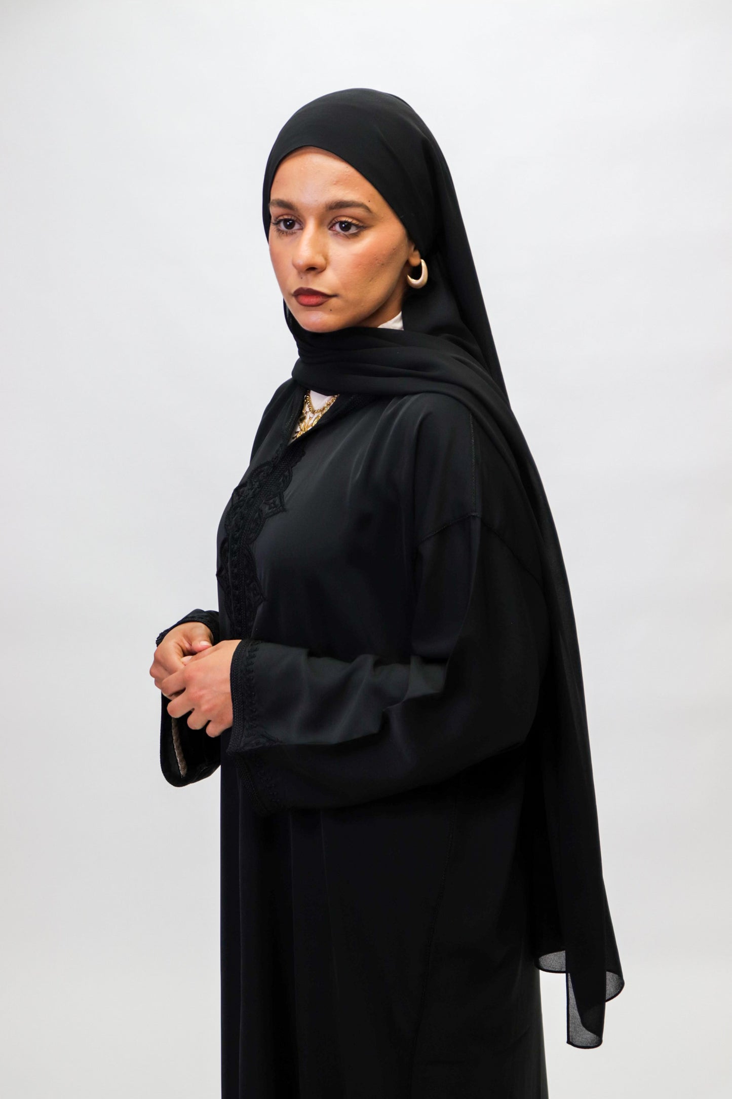 Noir Essence Djellaba