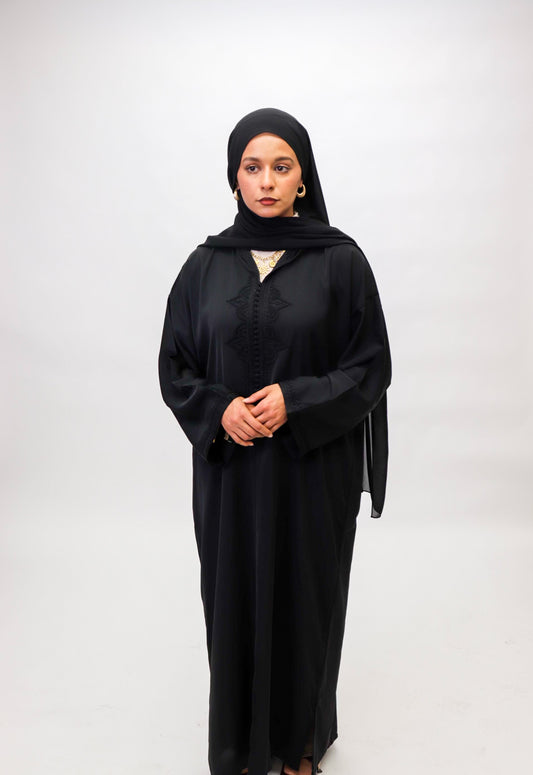 Noir Essence Djellaba