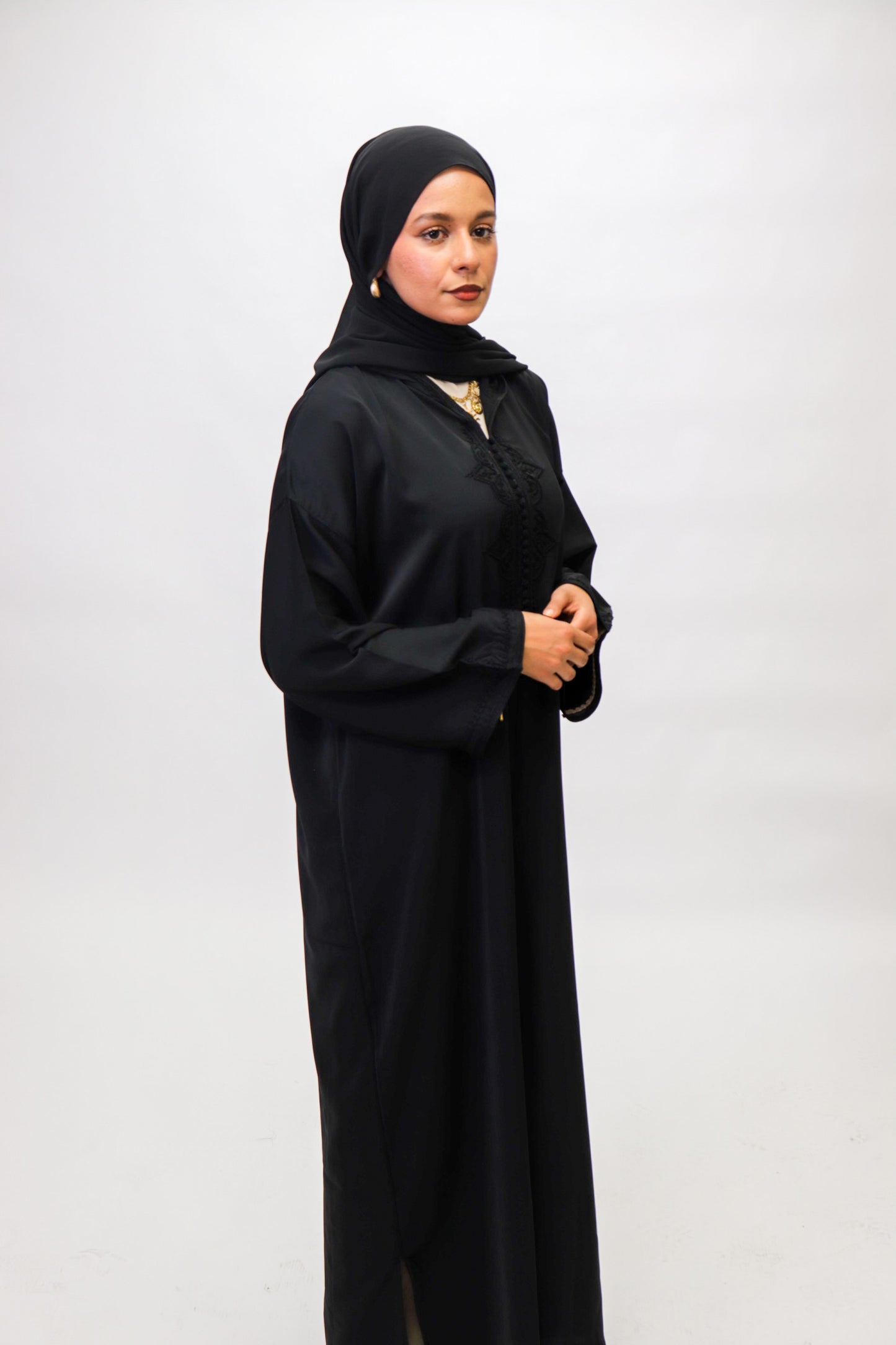 Noir Essence Djellaba